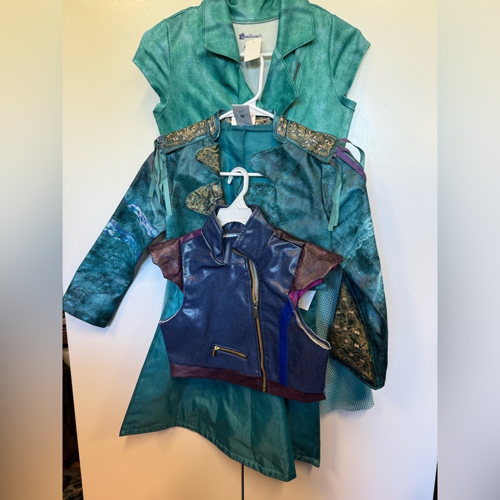 Disney Descendants 3 dress costume. Deluxe fabrics and details. 14/16. Pirate - Picture 9 of 9